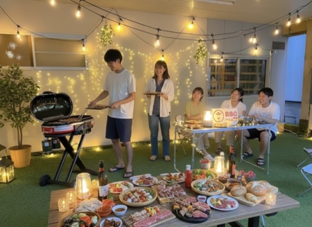 皆で集まれるリビング